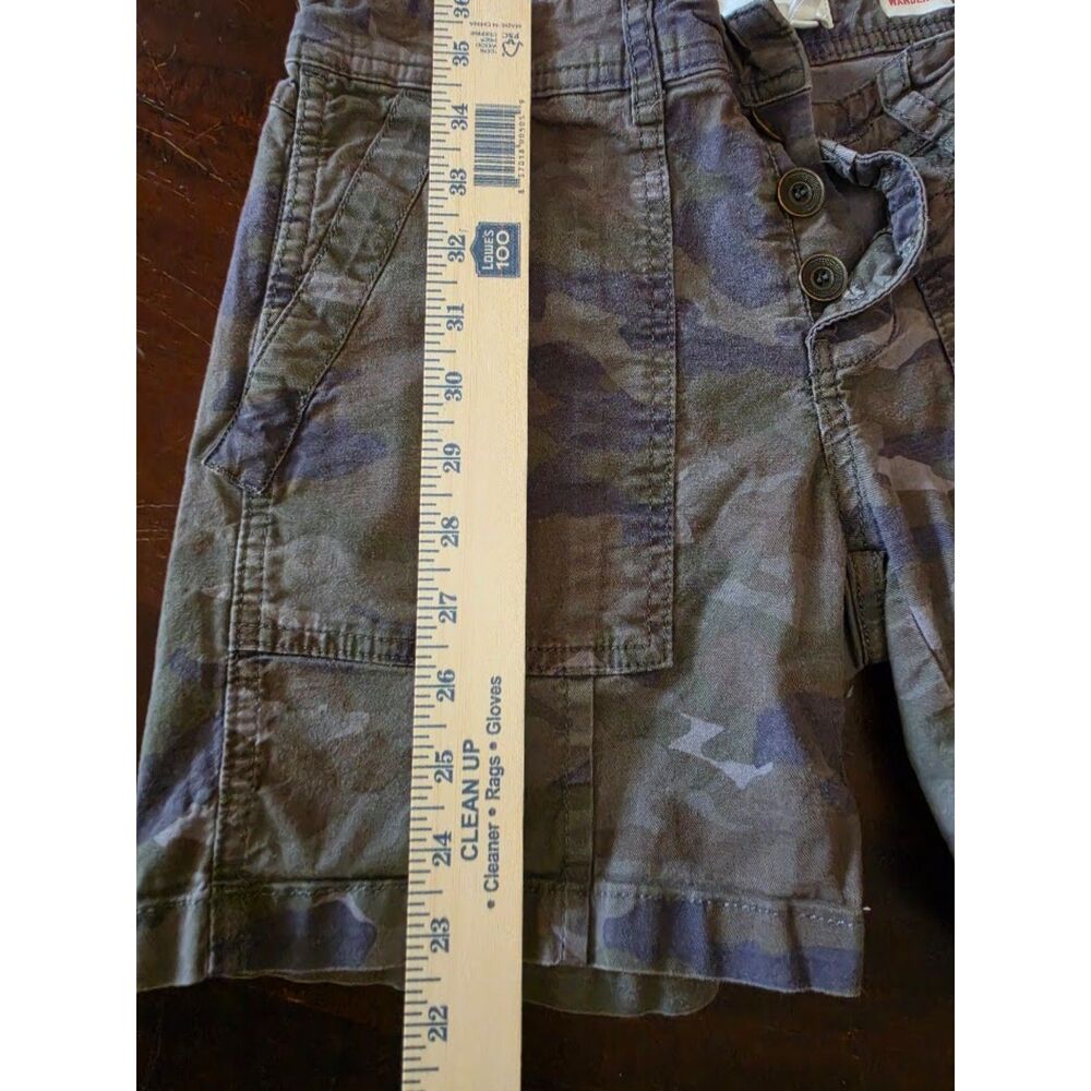 Anthropologie Wanderer Camo Shorts Size 26 - Picture 3 of 6